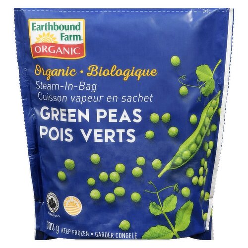 Earthbound Farm Organic Steam-in-a-bag Green Peas