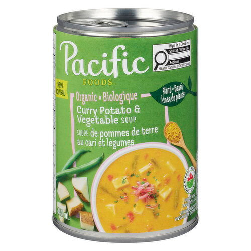 Organic Curry Potato & Vegetable Soup