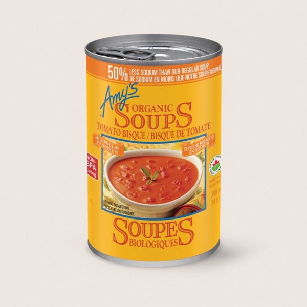 Amy's Kitchen Organic Tomato Bisque, Lower In Sodium