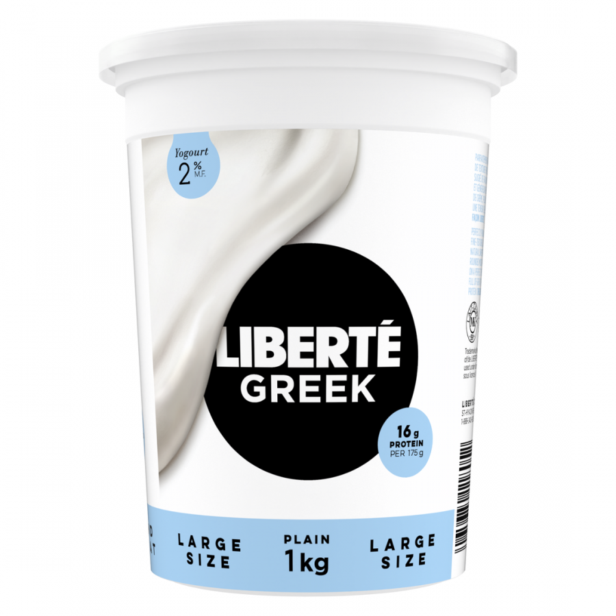 Liberte Plain Greek Yogurt 2% M.F.