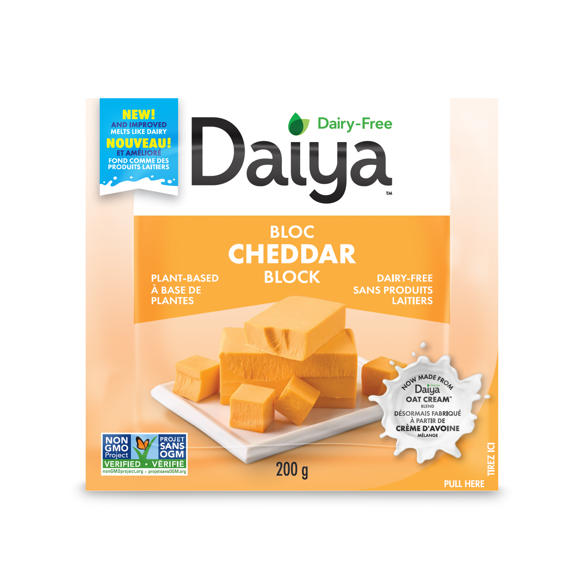 Daiya Cheddar Style Block