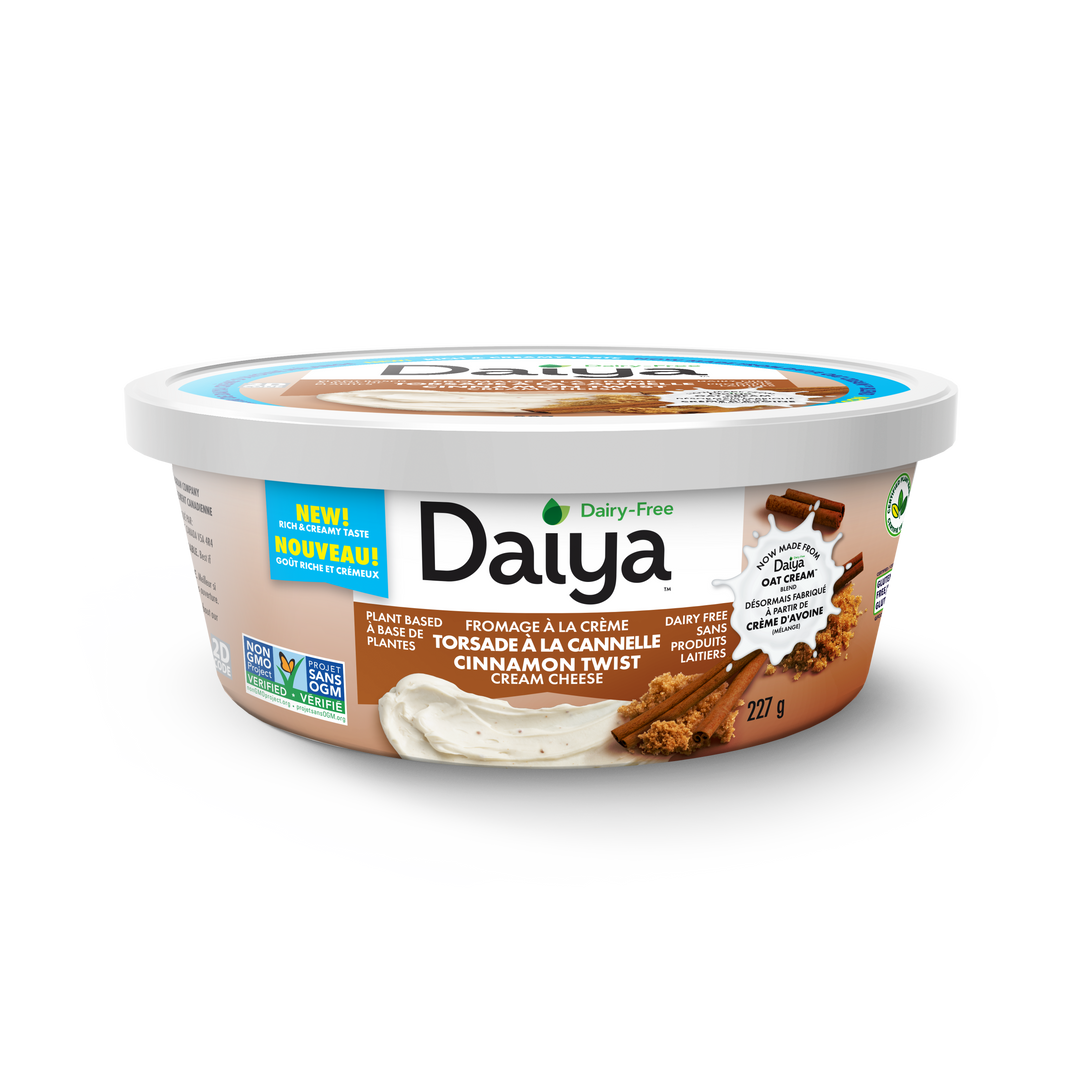 Daiya Dairy-Free Cinnamon Twist Cream Cheese