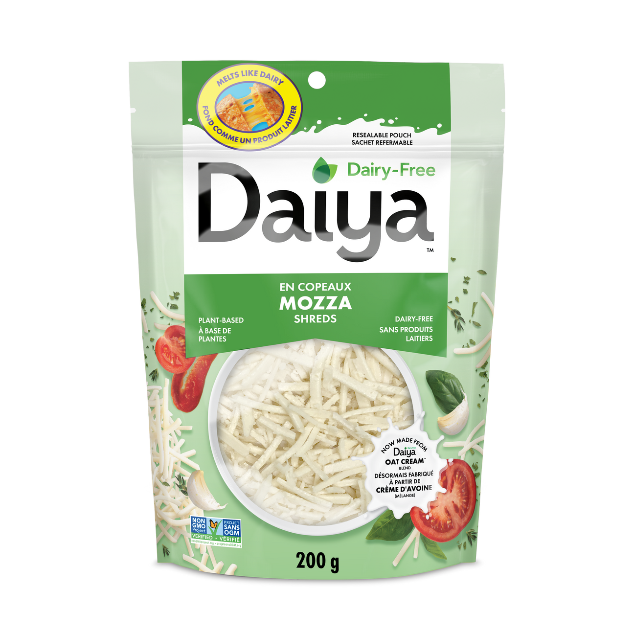 Daiya Mozza Style Cutting Board Shreds