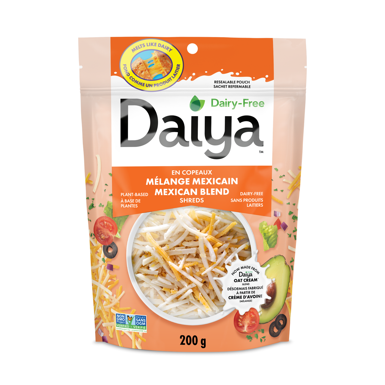 Daiya Mexican 4 Cheeze Flavoured Blend Shreds