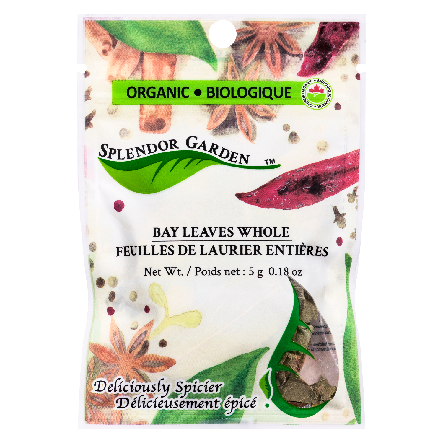 Splendor Garden Organic Bay Leaves Whole