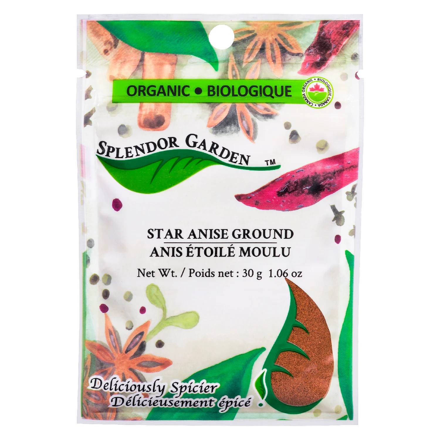 Splendor Garden Organic Star Anise Ground