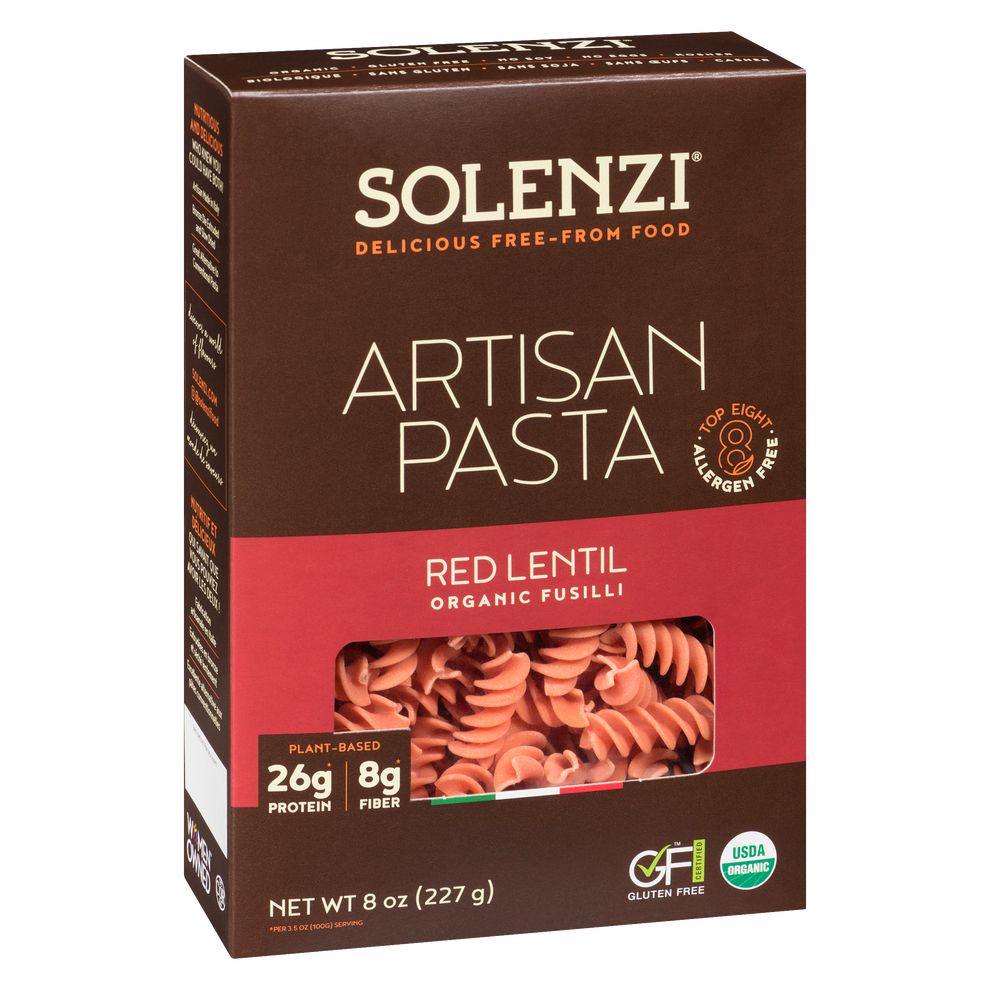 Solenzi Organic Red Lentil Fusilli