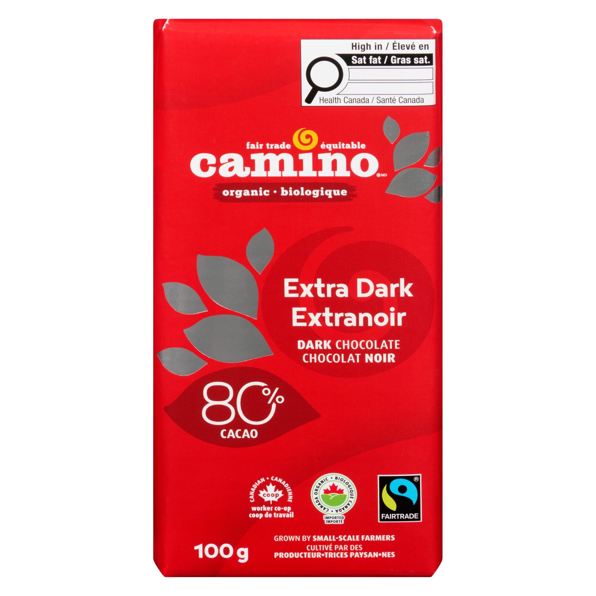 Organic Extra Dark Chocolate 80%