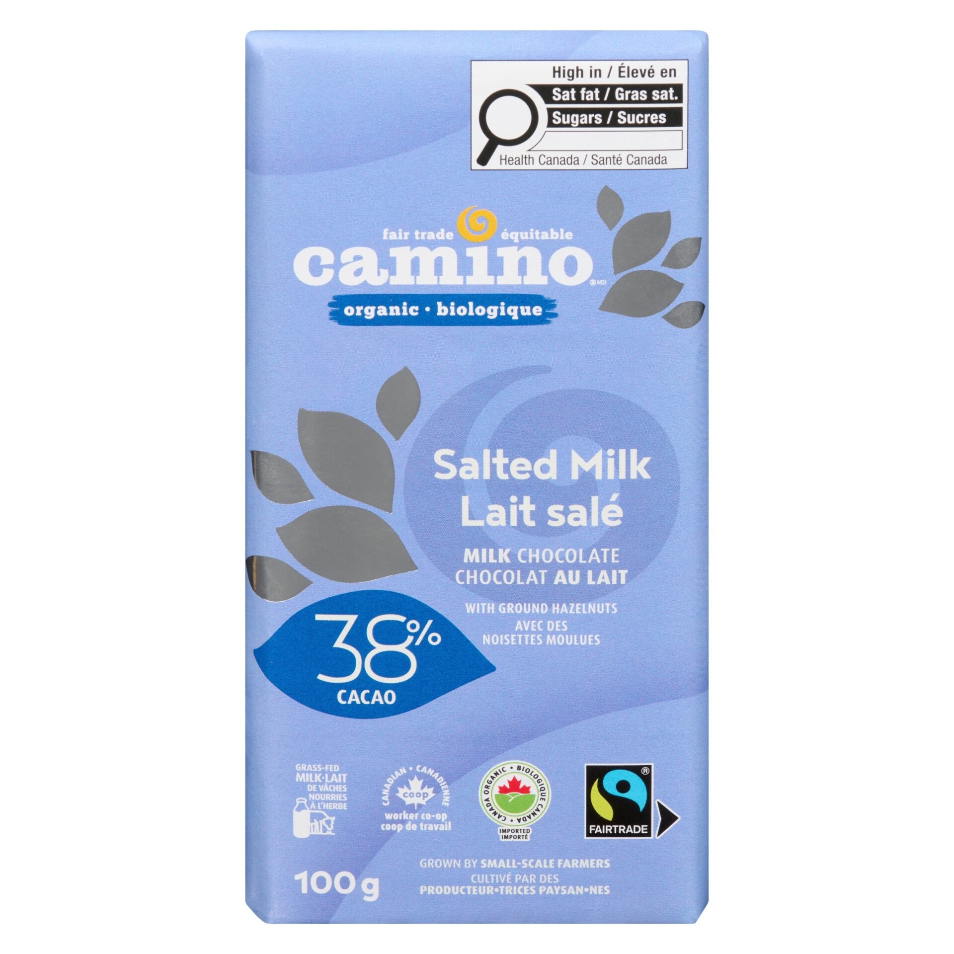 Organic Milk With Sea Salt Chocolate