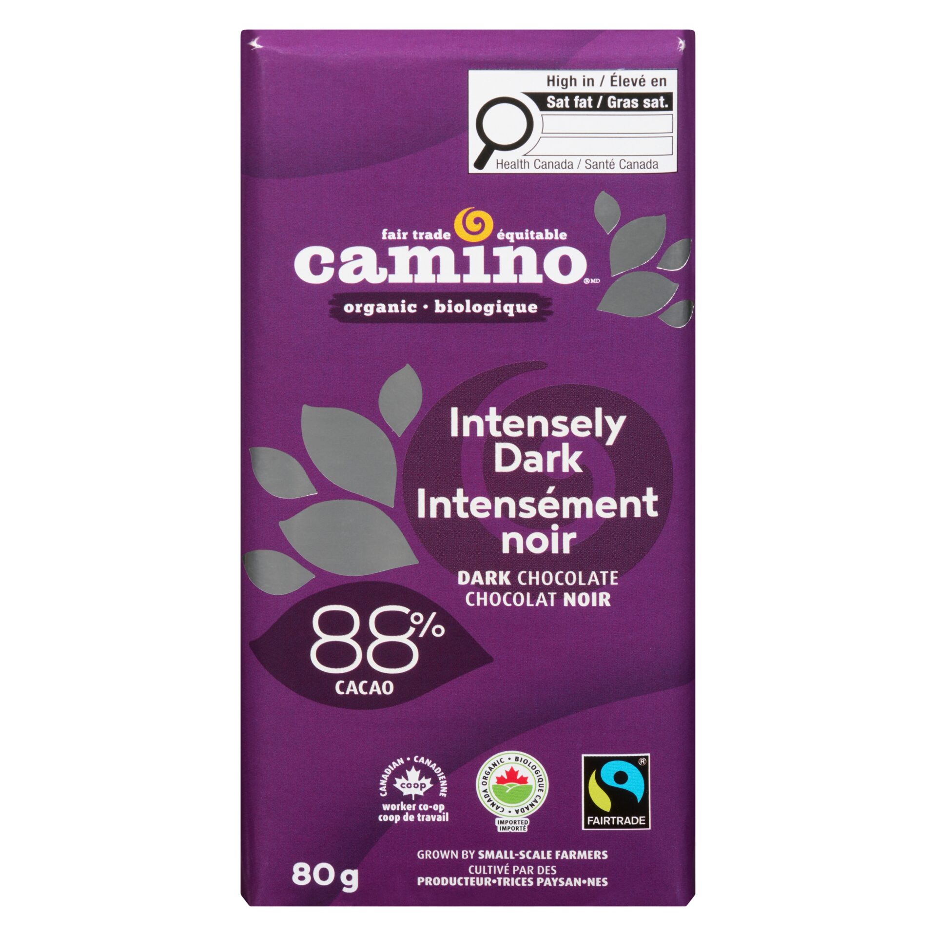 Organic 88% Intensely Dark Chocolate