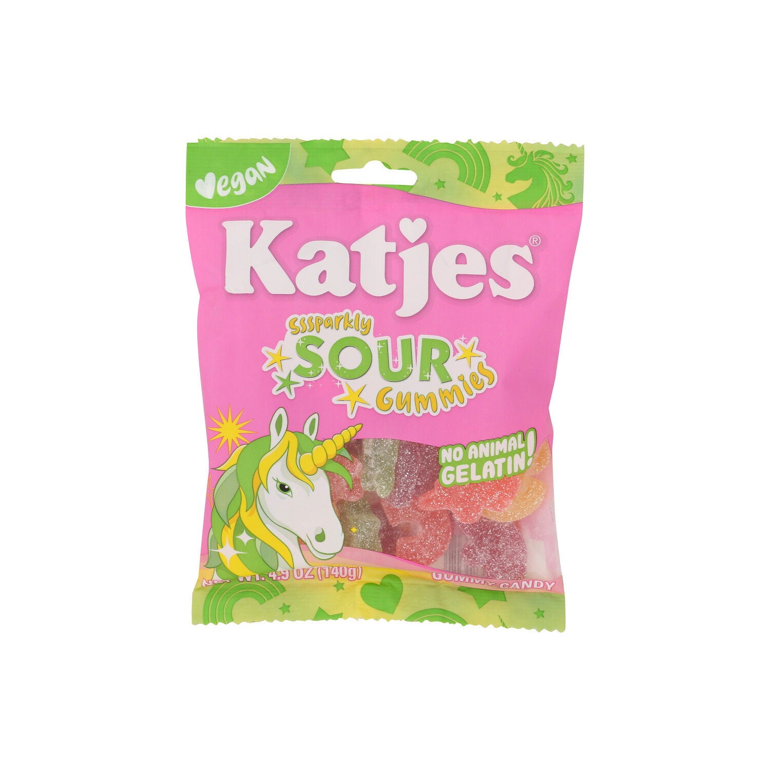 Katjes Plant-Based Sparkling Sour Gummies