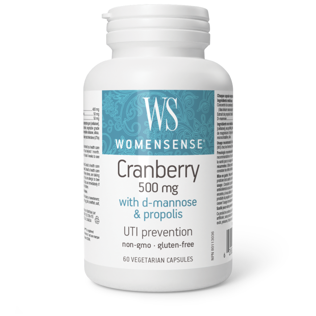 Womensense Cranberry with D-Mannose & Propolis