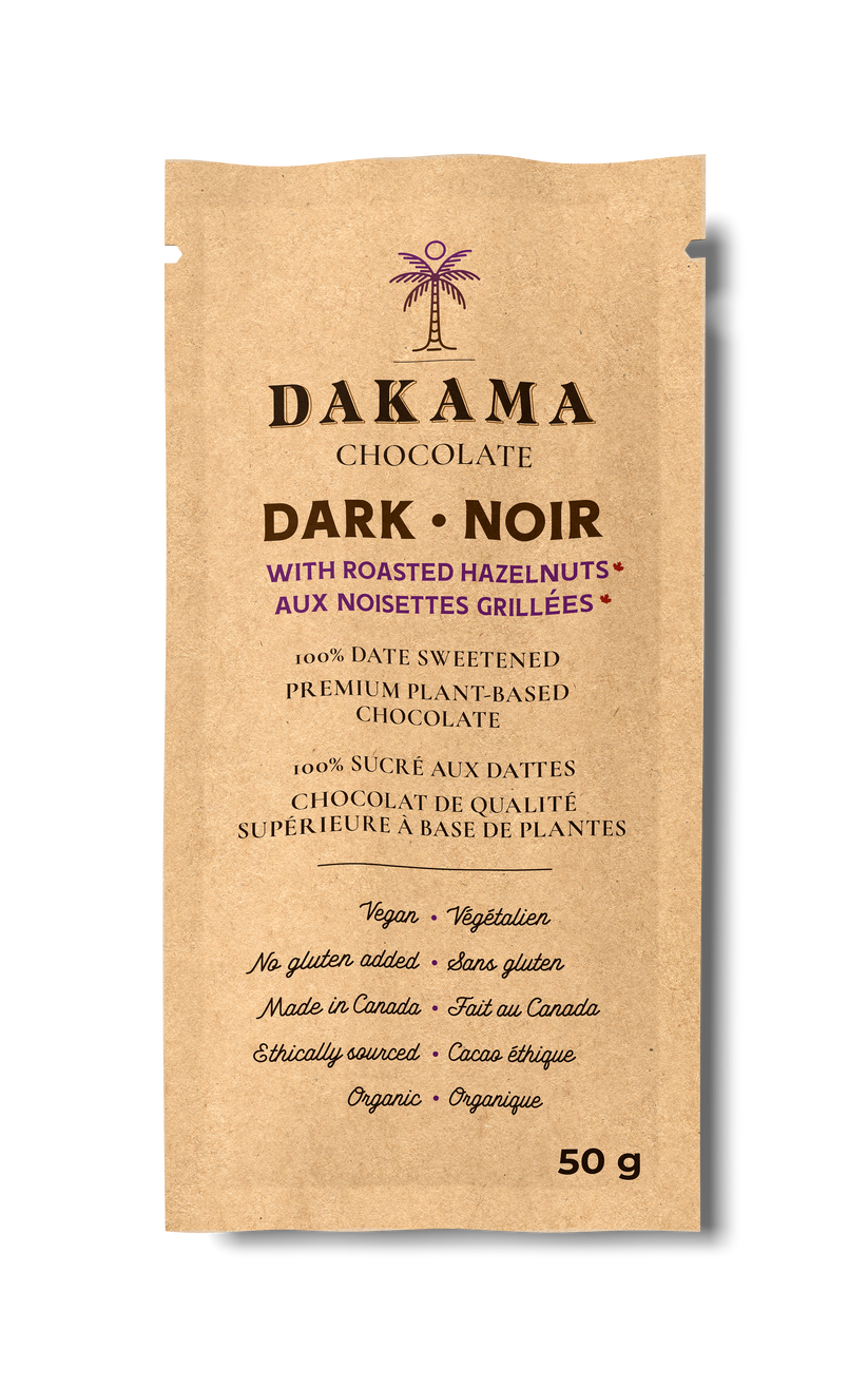 Dark Chocolate Bar with Roasted Hazelnuts