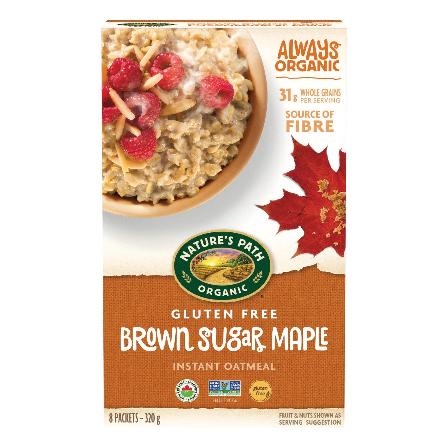 Nature's Path Pure Oats Brown Sugar & Ancient Grain