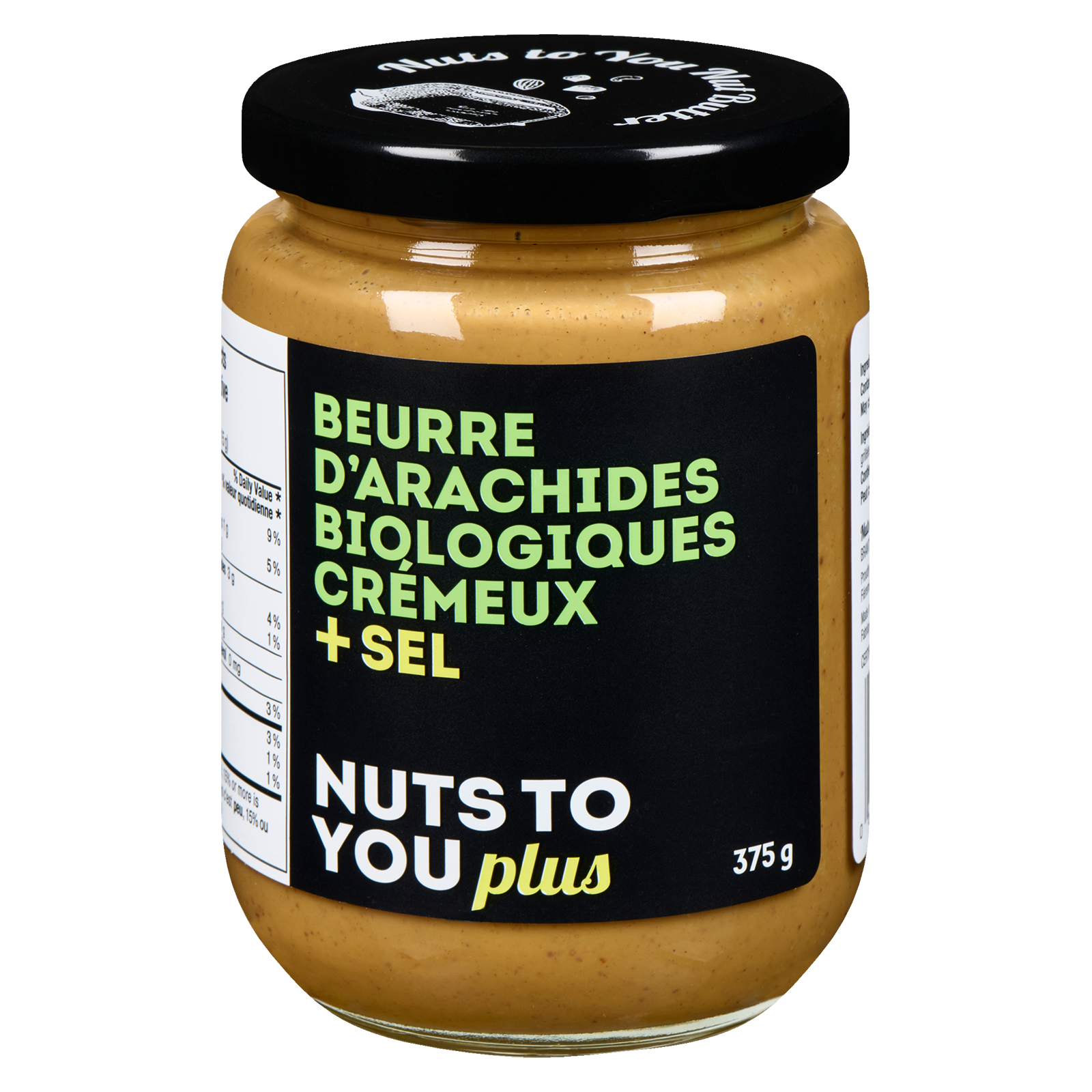 Nuts To You Organic Smooth Peanut Butter + Salt