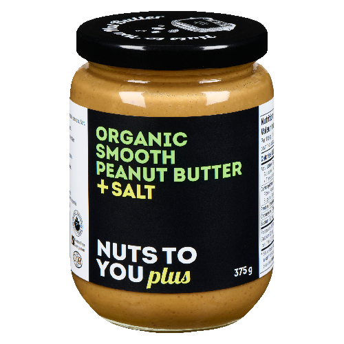 Organic Smooth Peanut Butter + Salt