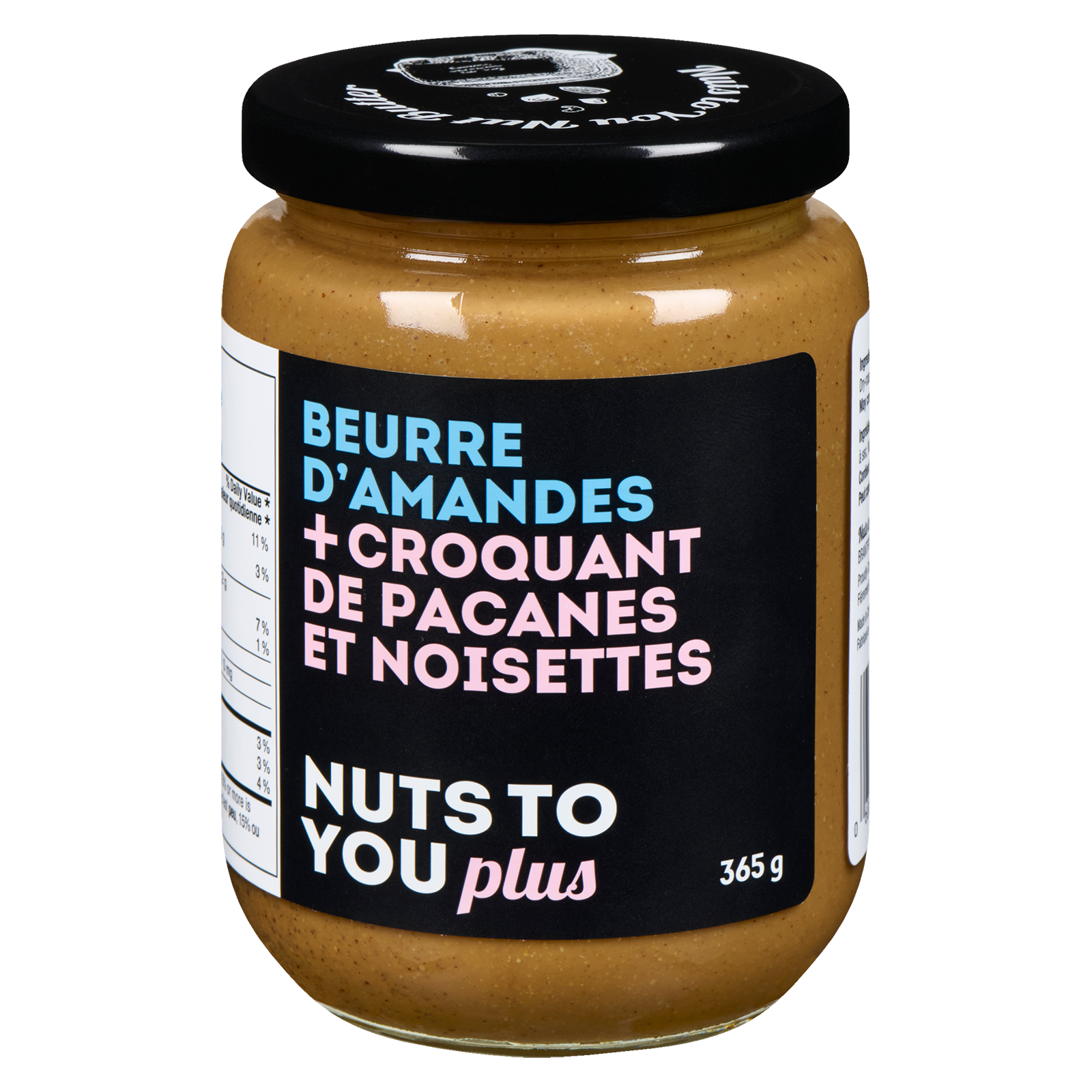 Nuts To You Almond Butter + Pecan and Hazelnut Crunch