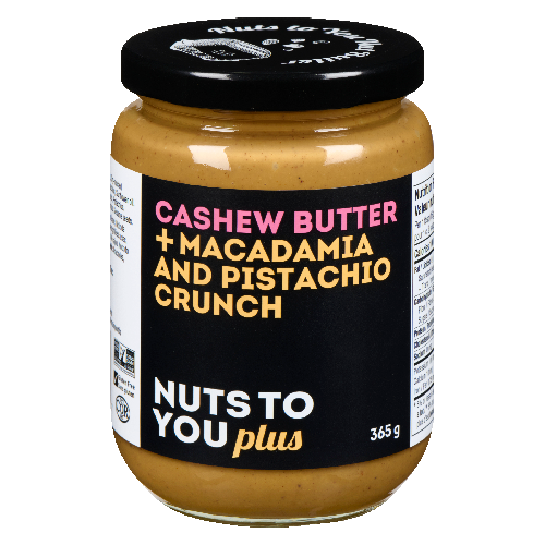 Cashew + Macadamia and Pistachio Crunch
