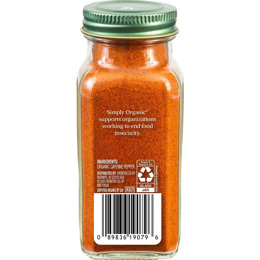 Simply Organic Organic Cayenne