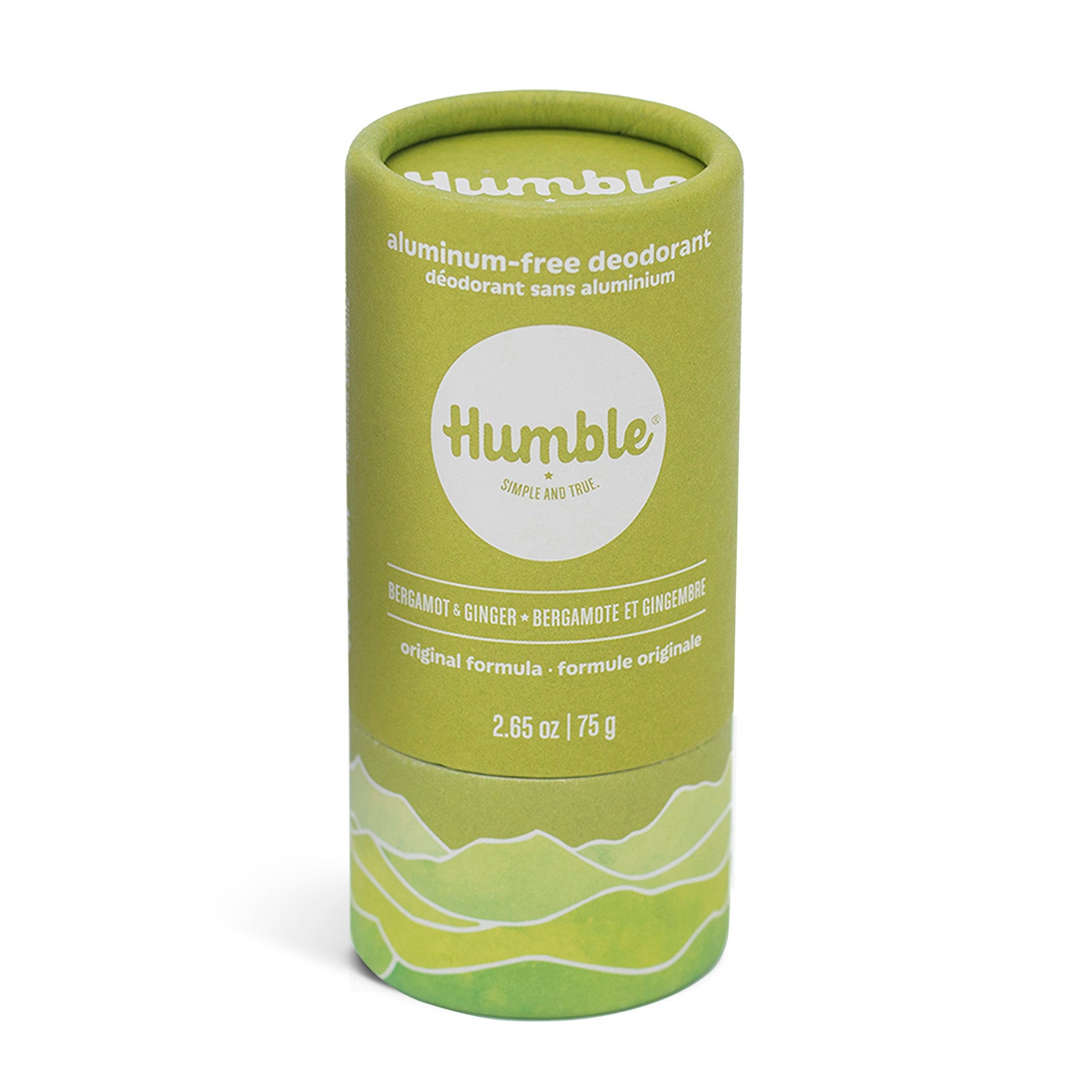 Bergamot & Ginger Aluminum-Free Deodorant