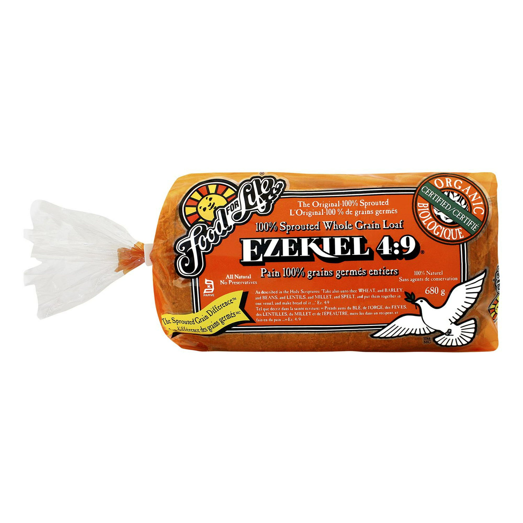 Organic Ezekiel Sprouted Bread