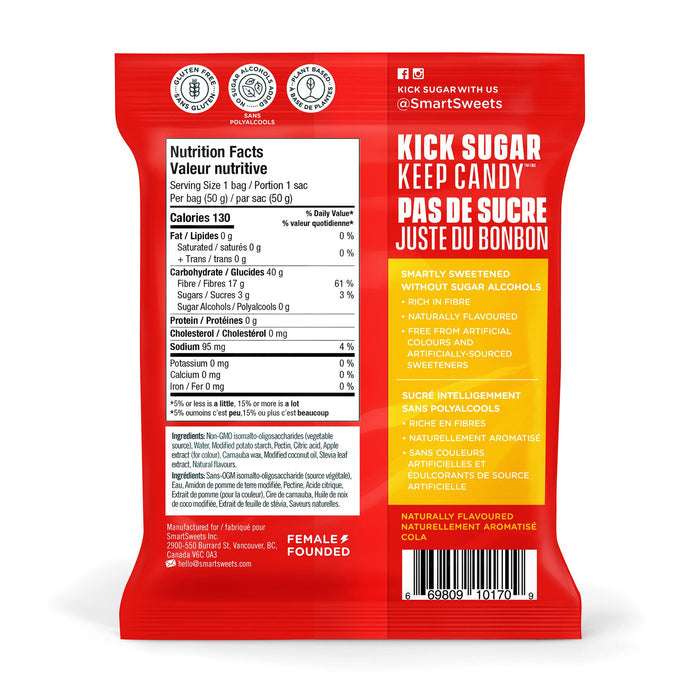 Smart Sweets Cola Gummies