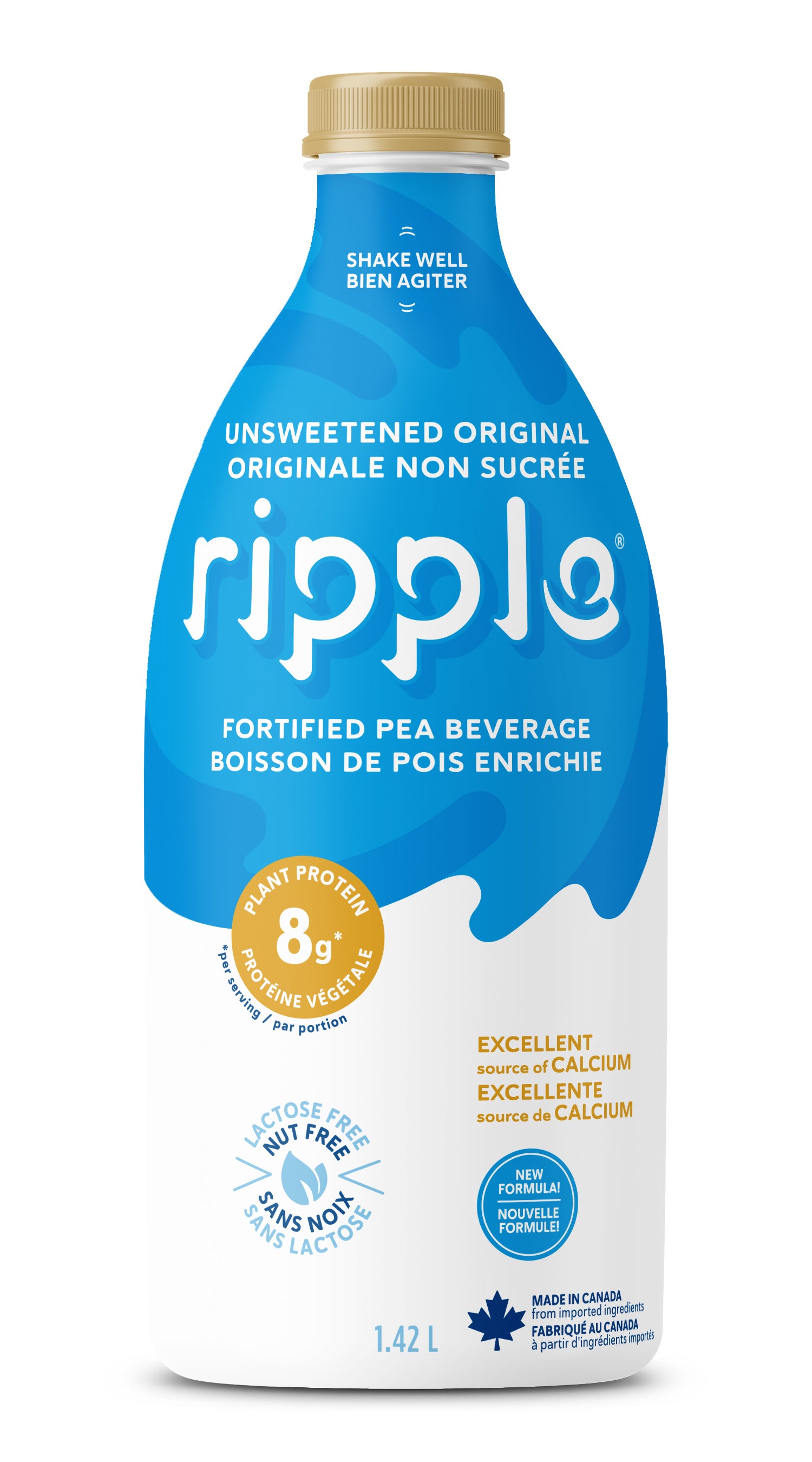 Ripple Unsweetened Original Pea Milk