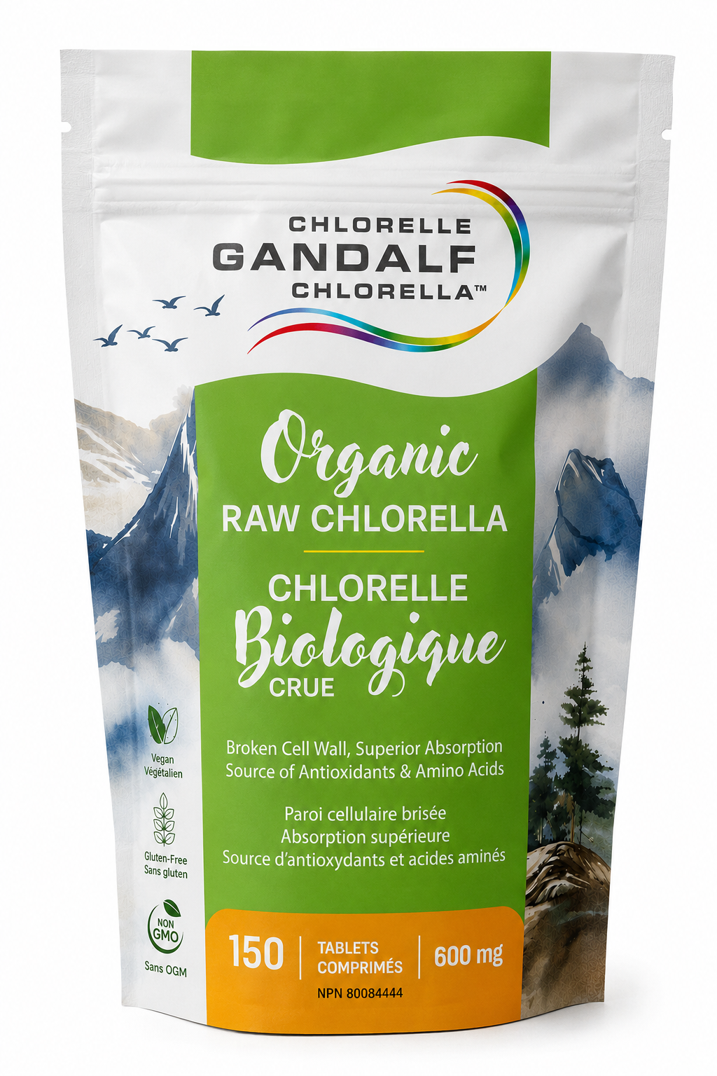 Gandalf Organic Chlorella - 600mg