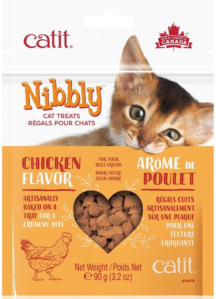 Catit Chicken Flavour Nibbly Cat Treats