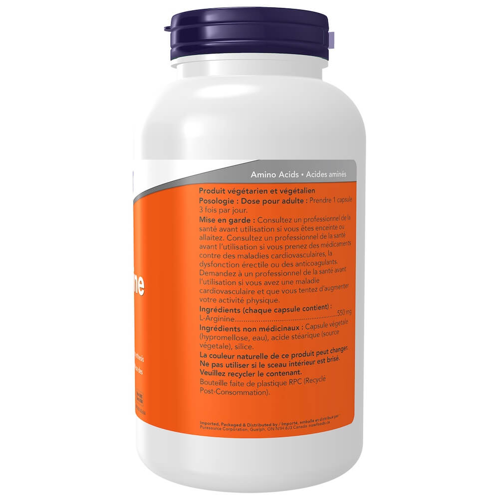 Now L-Arginine - 500Mg