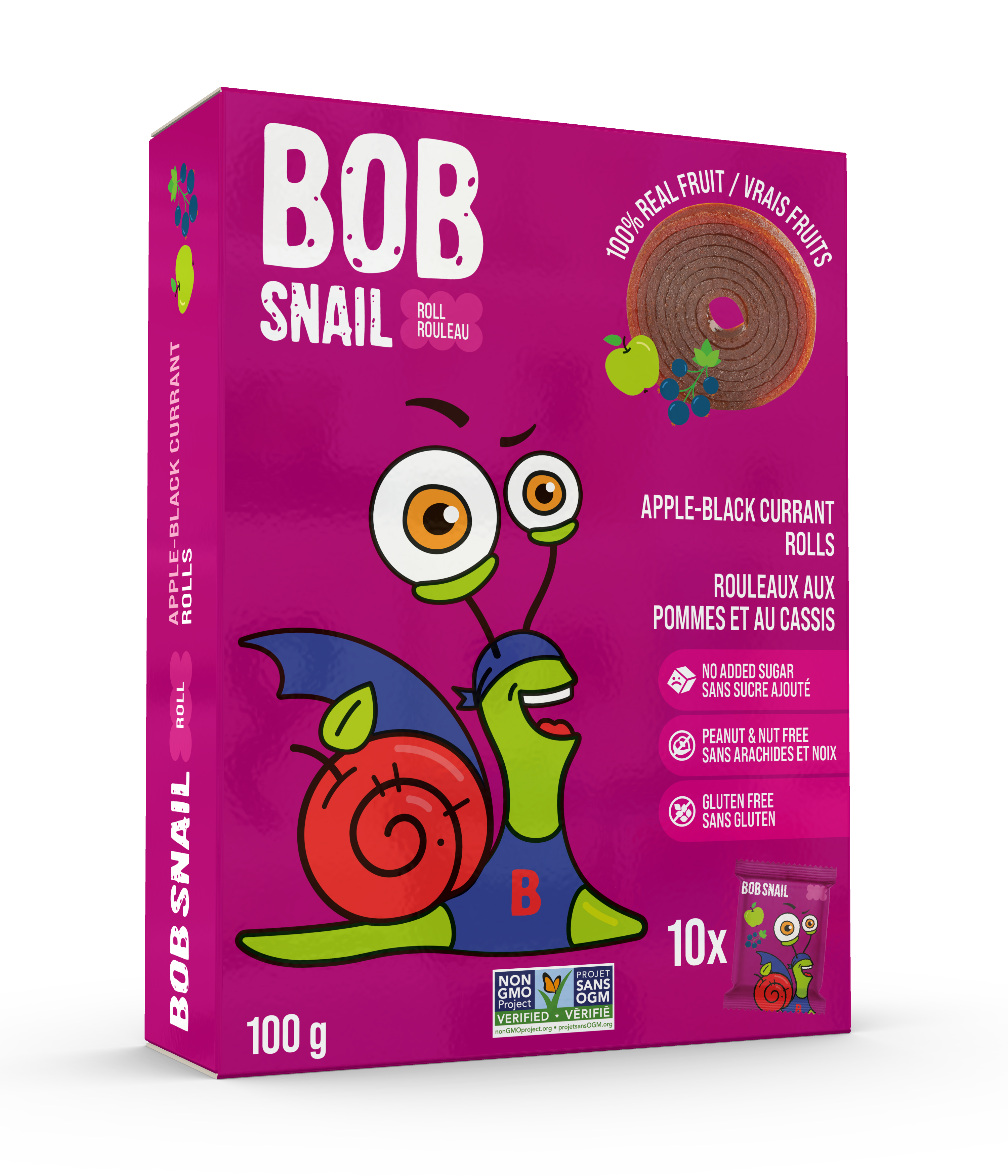 Apple-Black Currant Rolls