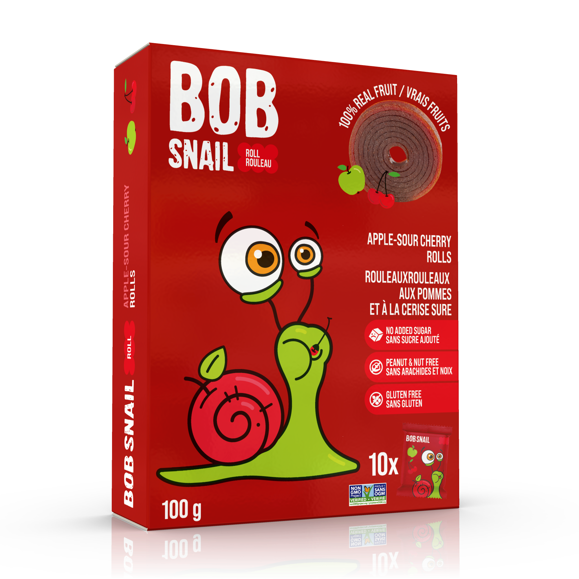 Apple-Sour Cherry Rolls