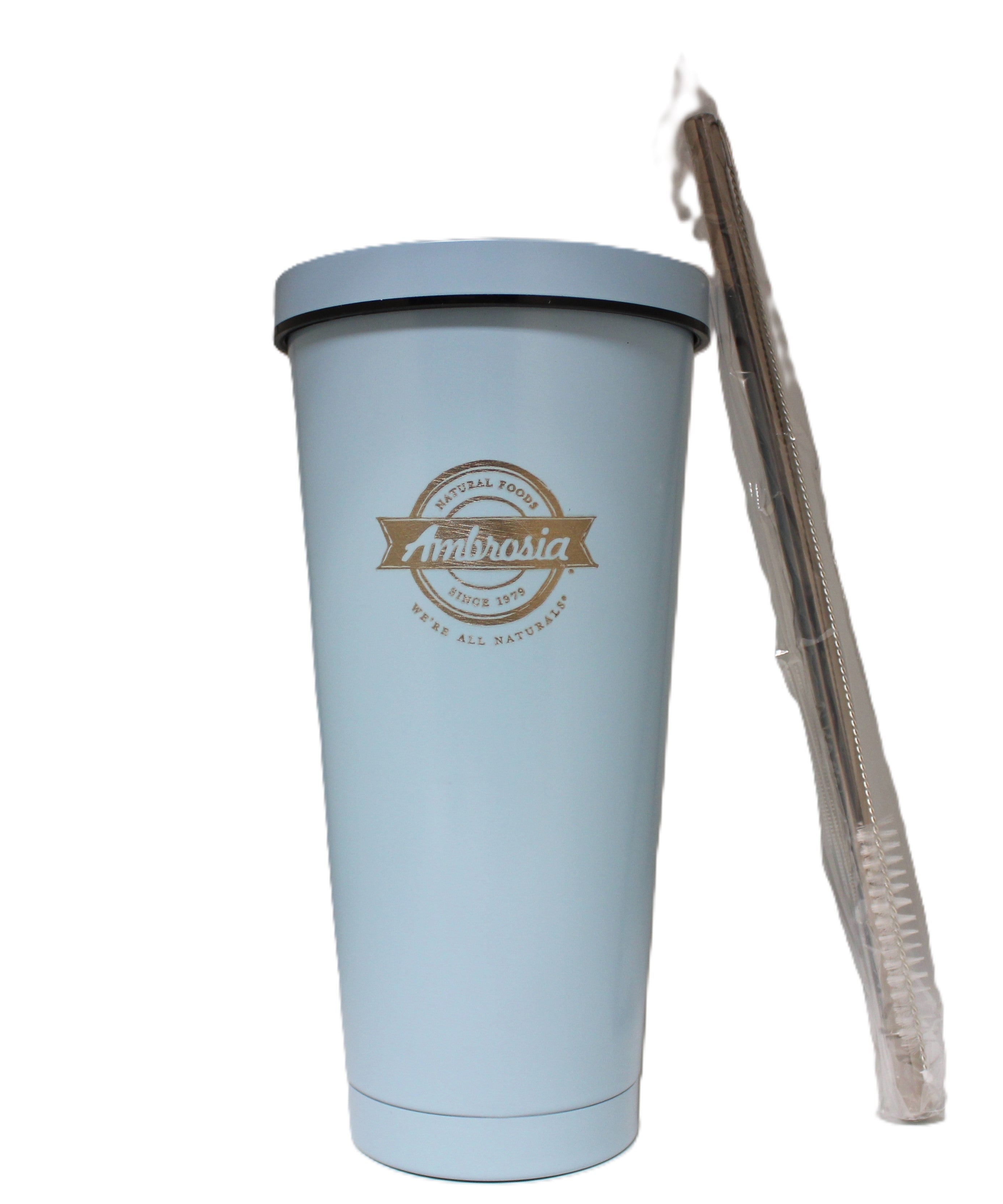 Blue Stainless Steel Tumbler