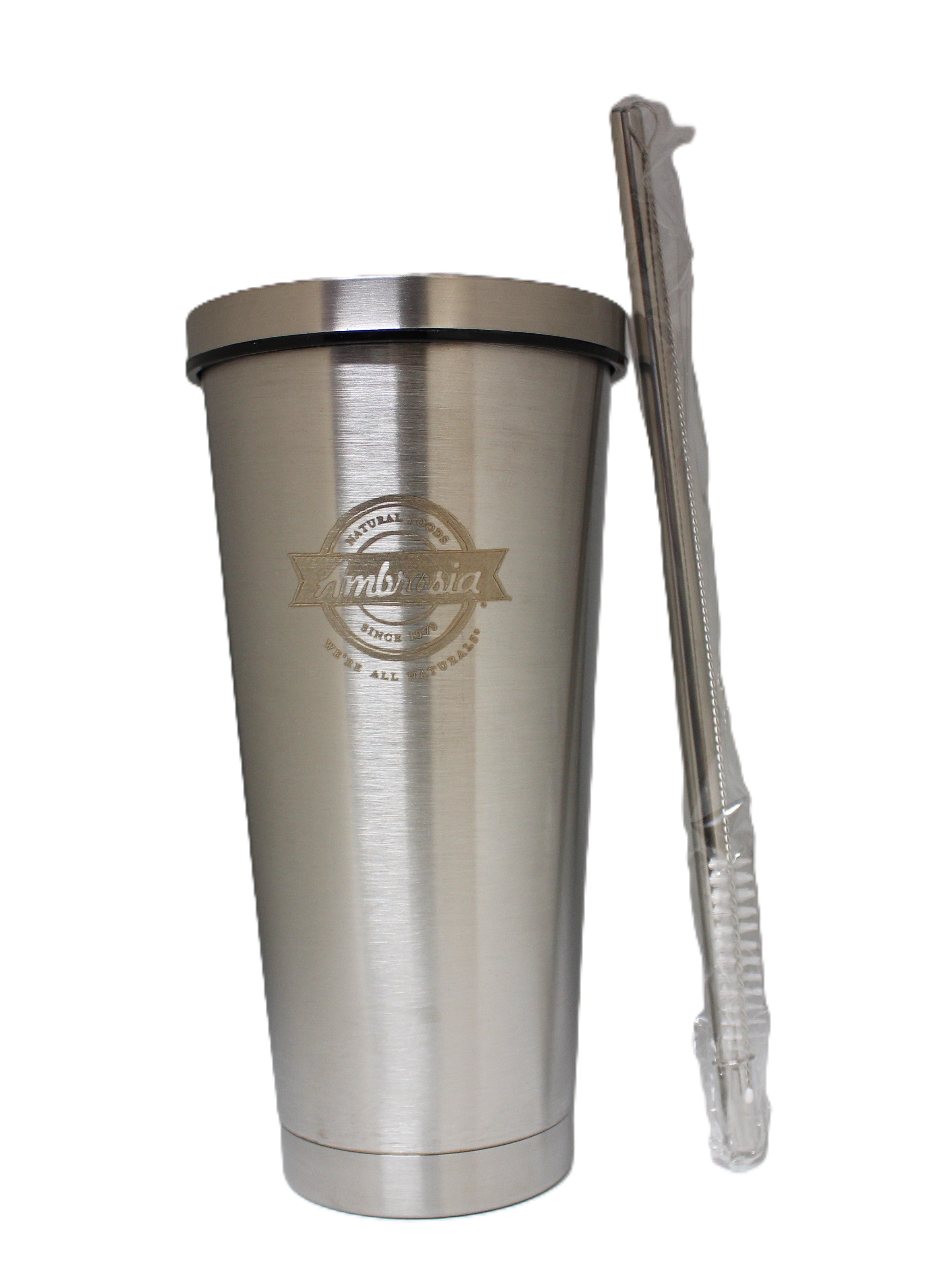 Silver Stainless Steel Tumbler
