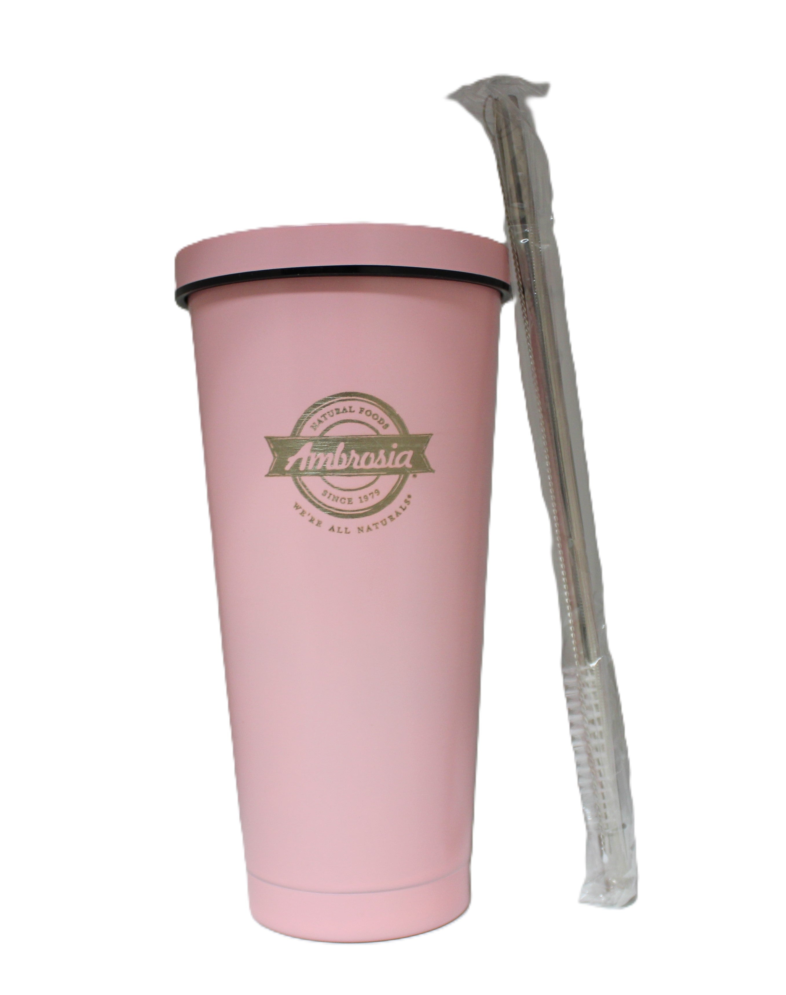 Pink Stainless Steel Tumbler