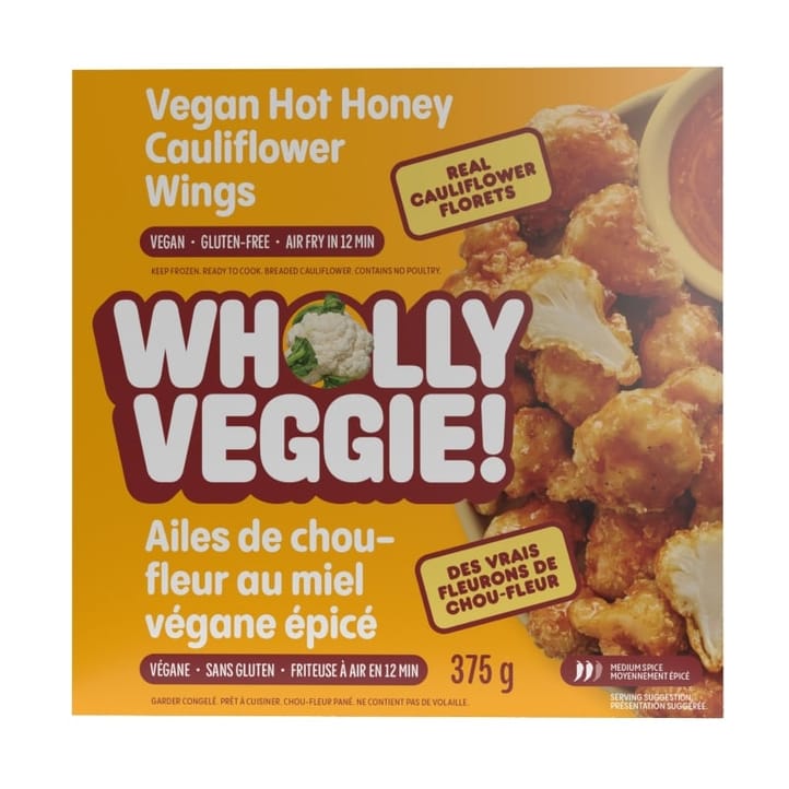 Wholly Veggie Hot Honey Cauliflower Wings