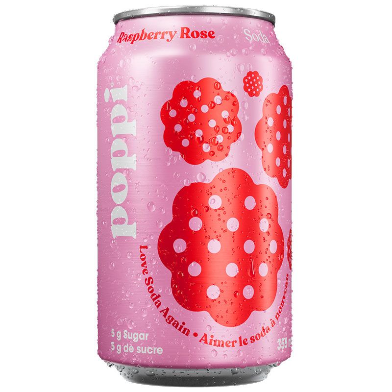 Raspberry Rose Soda