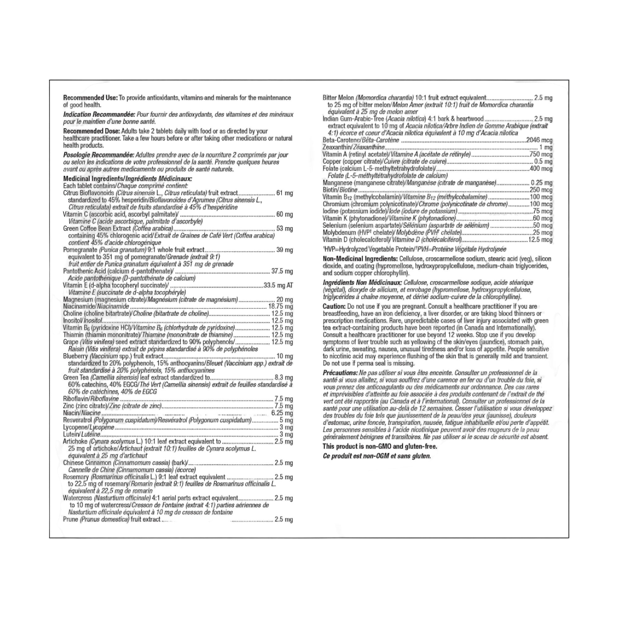 Metagenics Phytomulti