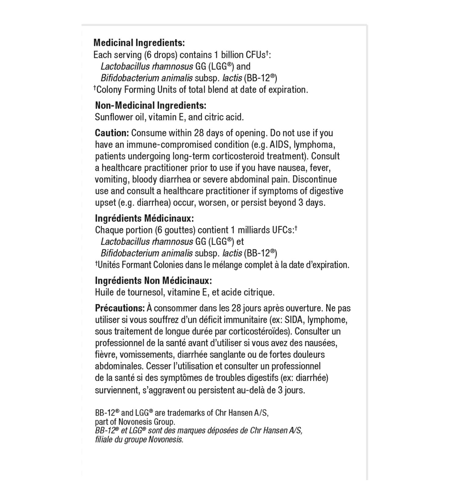 Metagenics UltraFlora Baby Probiotic
