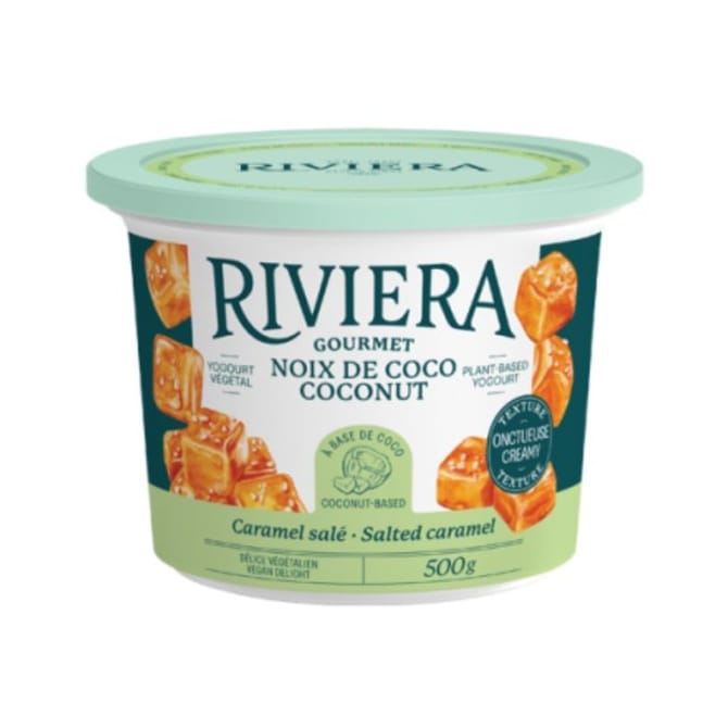 Riviera Plant-Based Salted Caramel Yogurt
