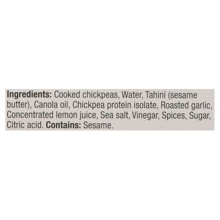 Roasted Garlic Protein Hummus