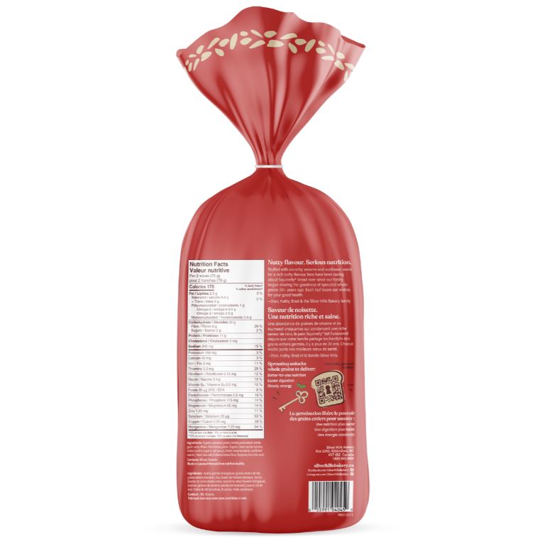 Silver Hills Sprouted Squirrelly Bread