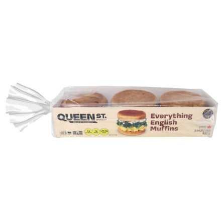 Queen St. Bakery Everything English Muffins