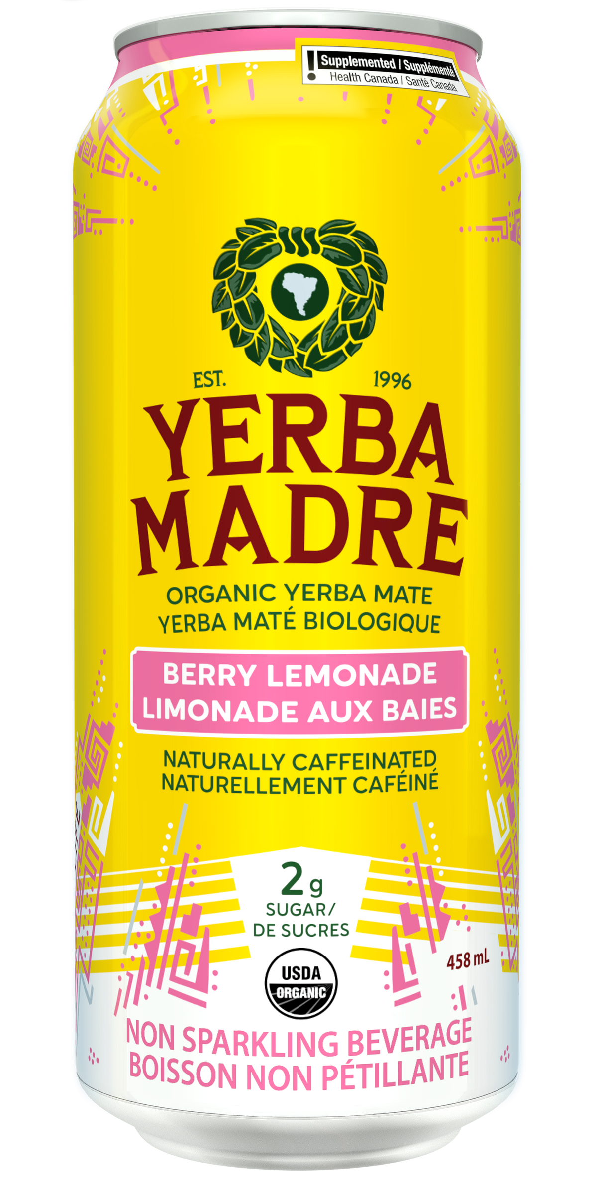 Yerba Madre Organic Berry Lemonade Yerba Mate