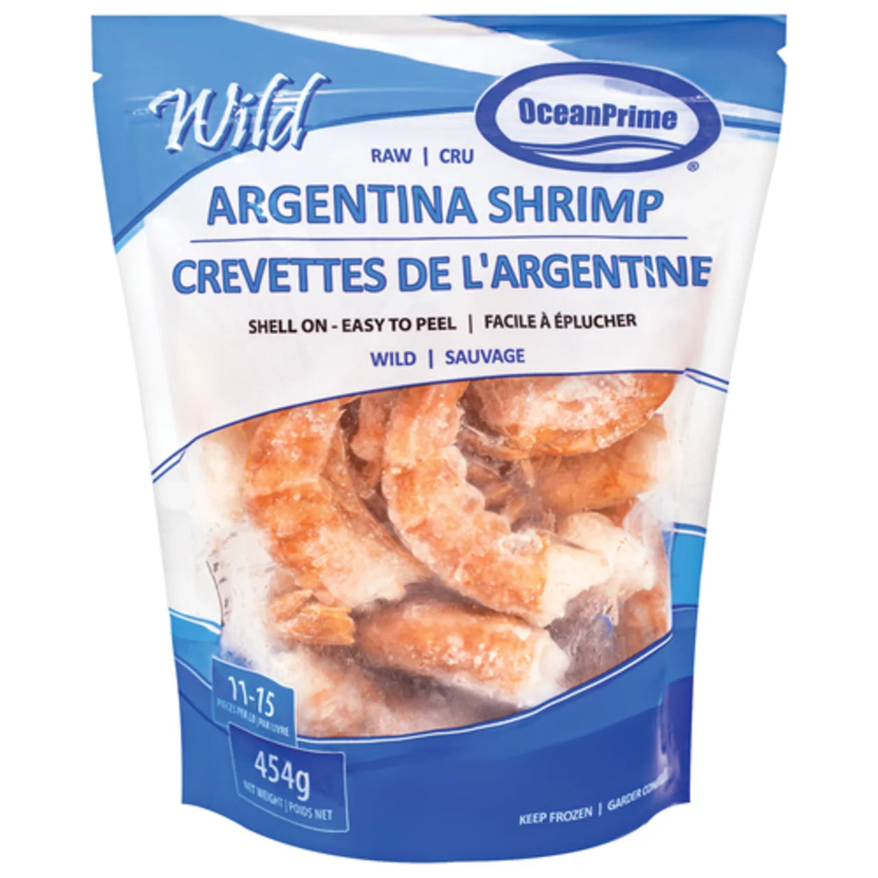 Ocean Prime Raw Wild Argentinian Shrimp 11-15