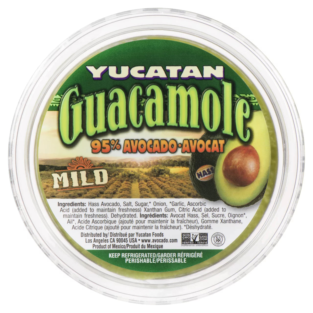 Mild Yucatan Guacamole
