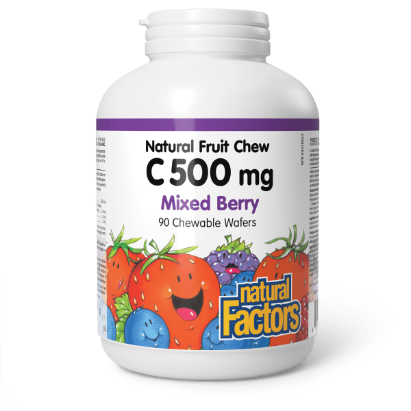 Natural Factors Vitamin C Chewables - Berry