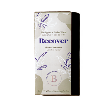 The Bathologist Recover Eucalyptus + Cedar Wood Shower Steamers Box