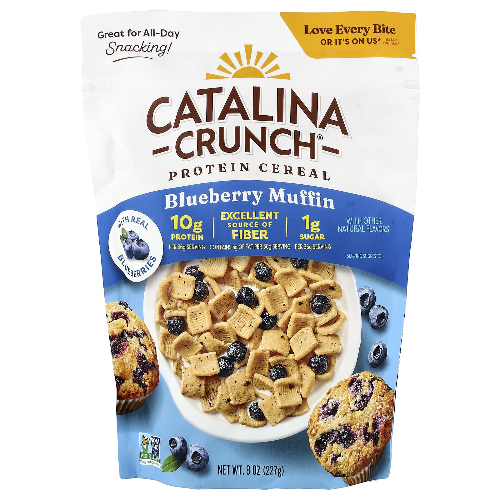 Catalina Crunch Blueberry Muffin Protein Cereal