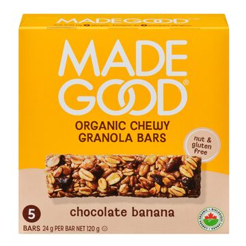 Made Good Chocolate Banana Granola Bars